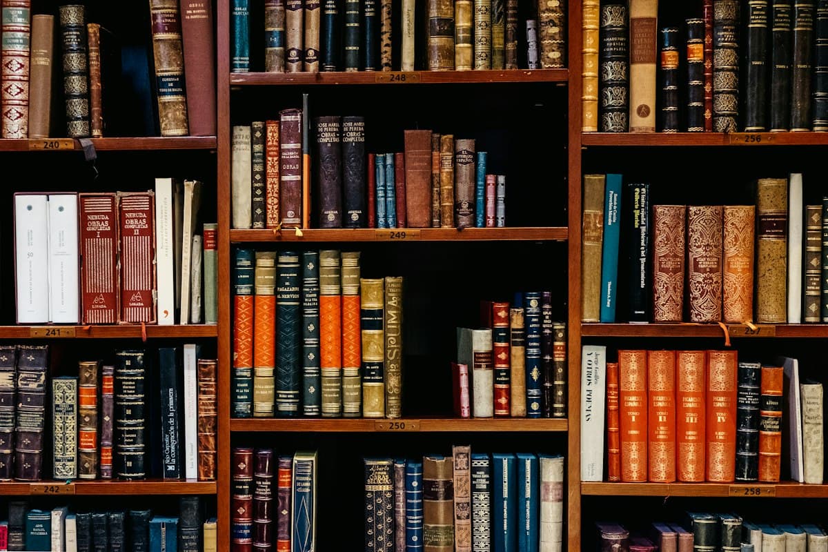 Library book collection