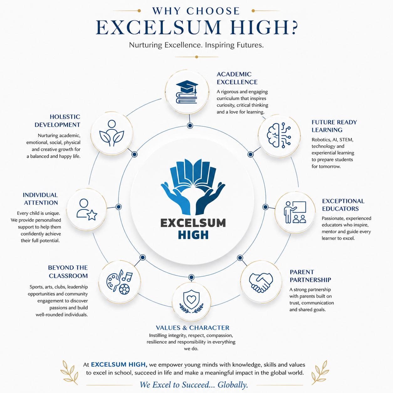 Why Choose Excelsum High infographic